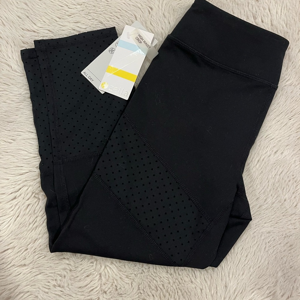 Zella Girls High Waist Crop Leggings